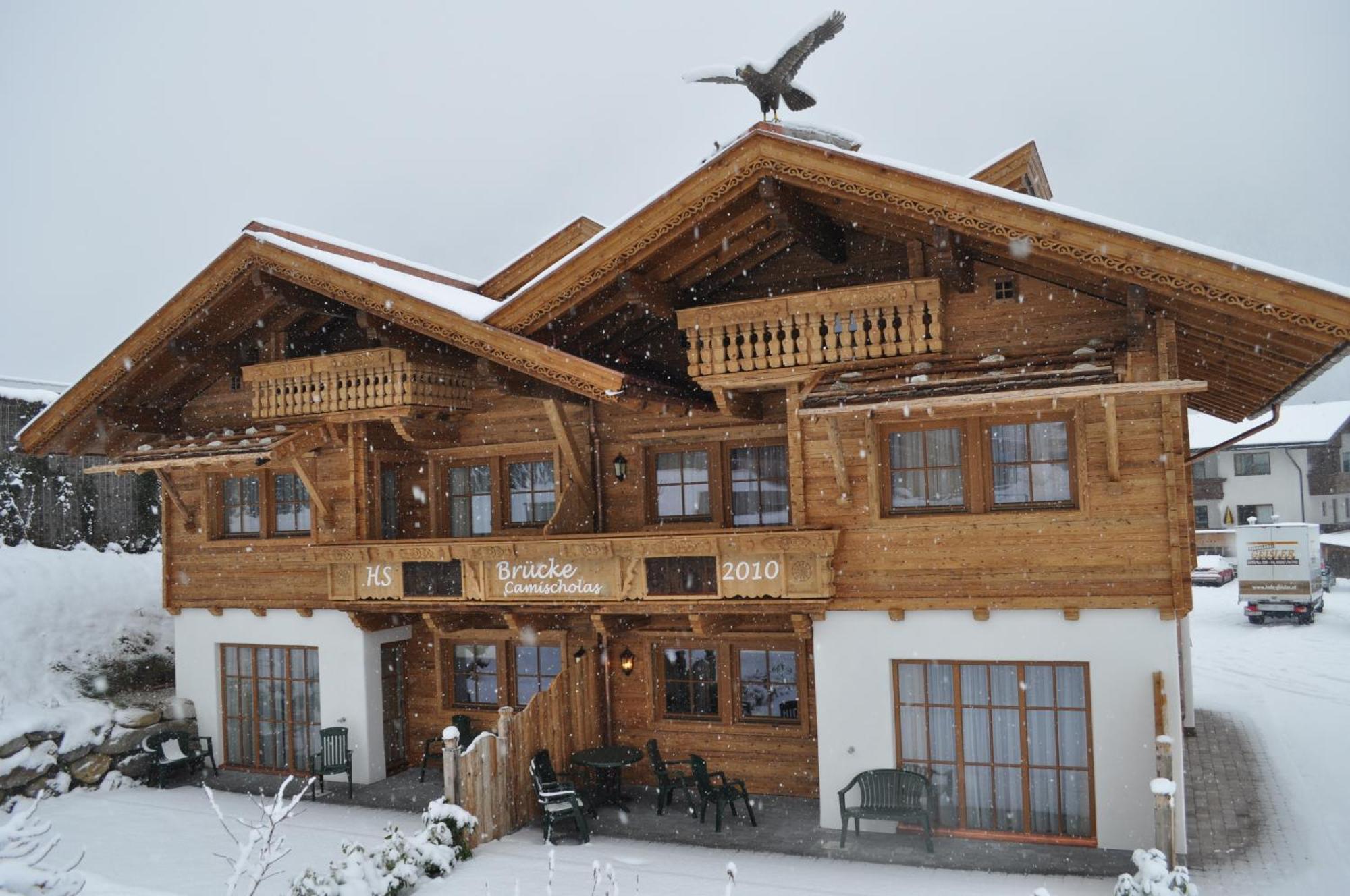 Alpenchalet Brücke Mayrhofen Exterior foto