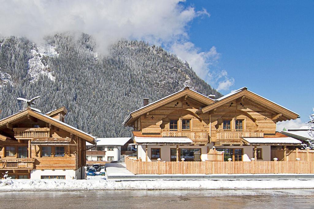 Alpenchalet Brücke Mayrhofen Exterior foto