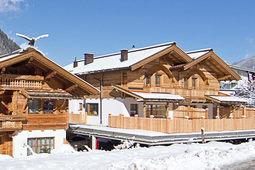 Alpenchalet Brücke Mayrhofen Exterior foto