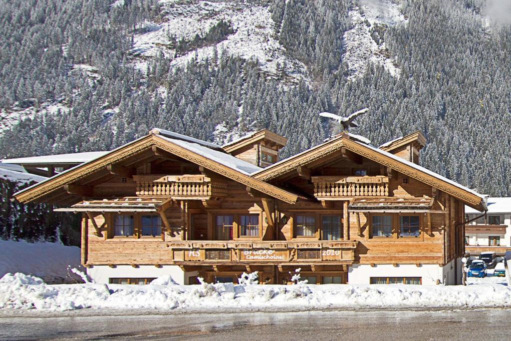 Alpenchalet Brücke Mayrhofen Zimmer foto