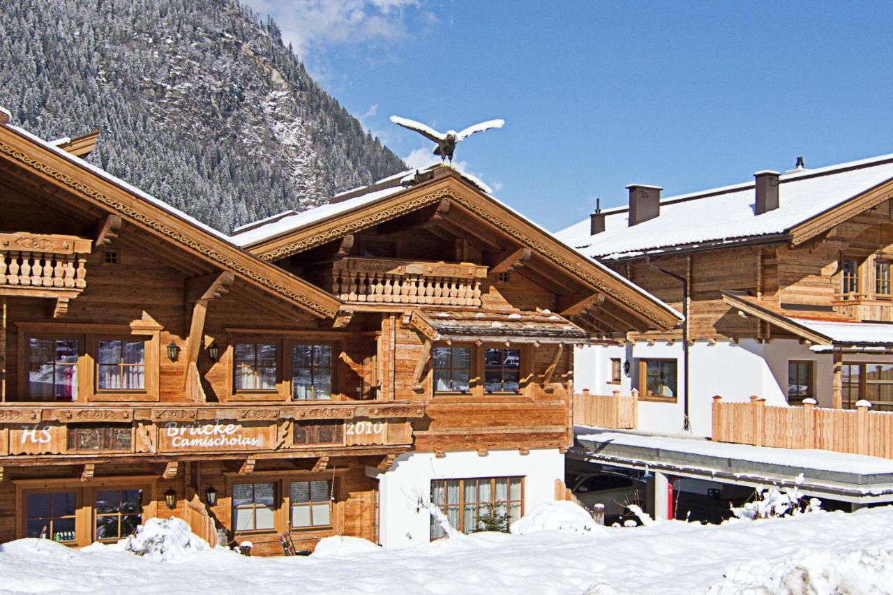 Alpenchalet Brücke Mayrhofen Zimmer foto